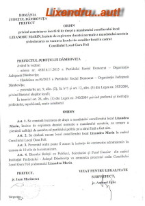ordin prefect lixandru... aut